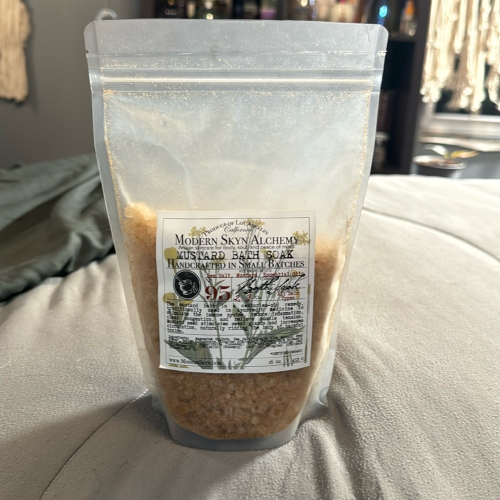 Mustard Bath Soak